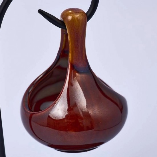 Hanging wax melt burner brown 1